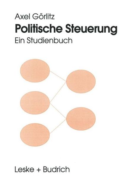 Cover for Axel Gorlitz · Politische Steuerung (Paperback Book) [1995 edition] (1995)