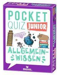 Cover for Nicola Berger · Pocket Quiz junior Allgemeinwissen (SPIEL) (2021)