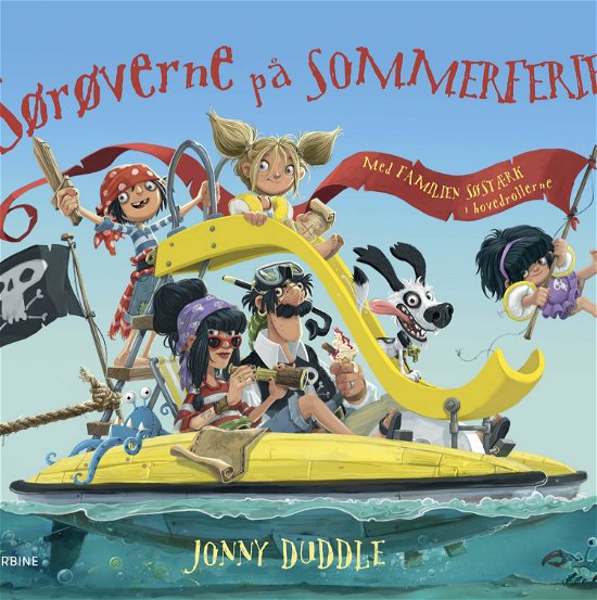 Cover for Jonny Duddle · Sørøverne på sommerferie (Hardcover Book) [1. Painos] (2018)