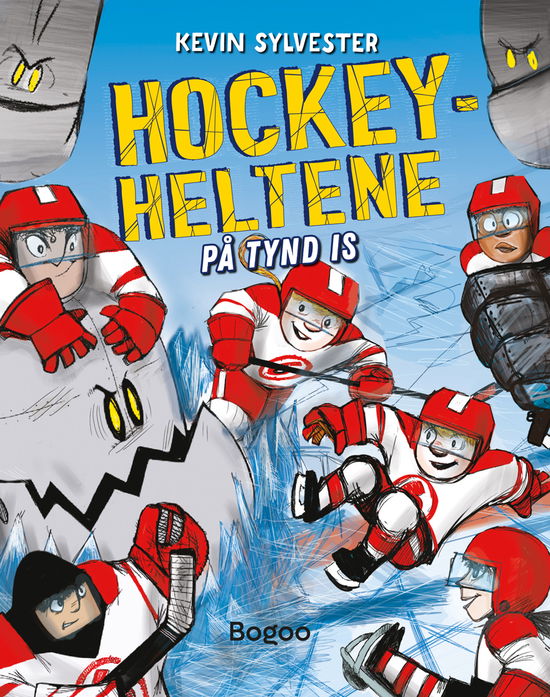 Cover for Kevin Sylvester · Hockeyheltene på tynd is (Hardcover Book) [1st edition] (2025)