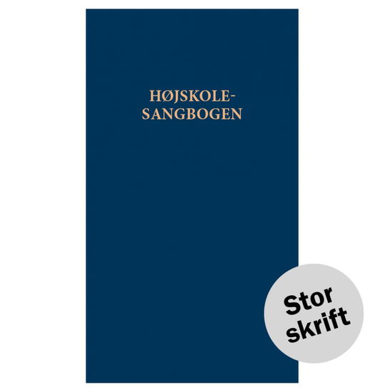 Cover for Højskolesangbogen stor skrift (Innbunden bok) [1. utgave] (2020)