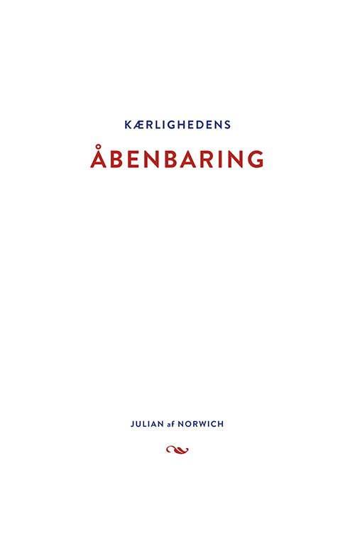 Cover for Julian af Norwich · Kærlighedens åbenbaring (Hardcover Book) [3th edição] (2023)