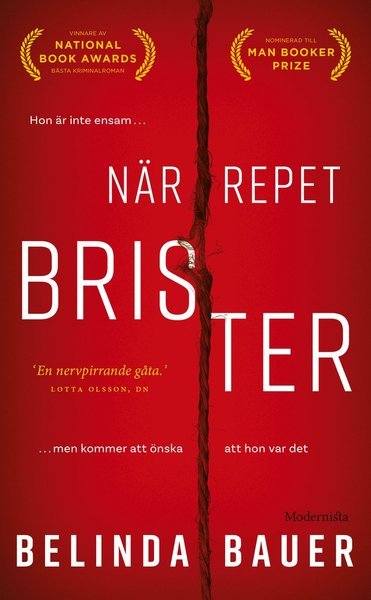 När repet brister - Belinda Bauer - Books - Modernista - 9789178932498 - March 20, 2020