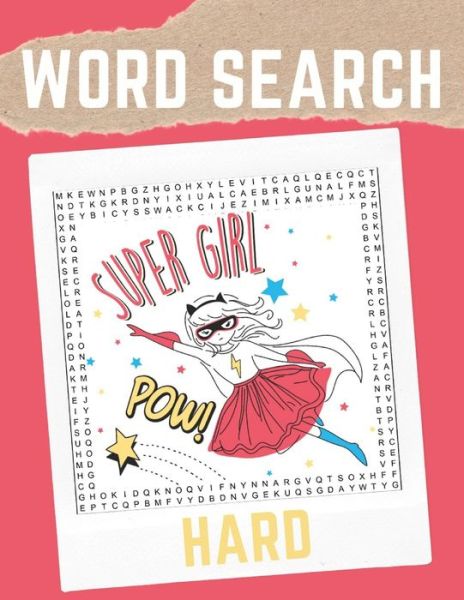 Hard Word Search - Getelan Journals - Książki - Independently Published - 9798554363498 - 27 października 2020