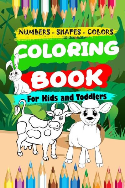 Cover for Abdelkader Zerrouk · Coloring book for kids and toddler (Paperback Book) (2020)