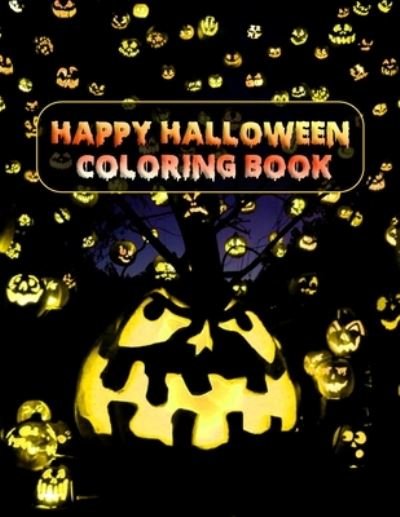 Cover for Masab Press House · Happy Halloween Coloring Book (Pocketbok) (2020)