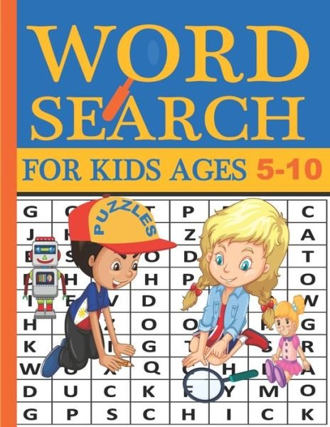 Cover for Tellfamy Publishing · Word Search for Kids Ages 5-10 (Pocketbok) (2021)