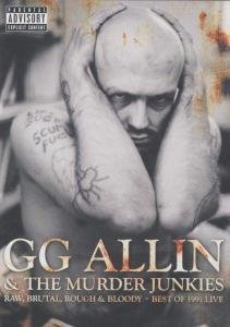 Cover for Gg Allin · Raw,brutal,rough &amp; Bloody-1991 (DVD) (2021)