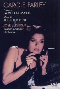 Cover for Menotti / Poulenc / Farley / Sco / Serebrier · Telephone / La Voix Humaine (DVD) (2006)