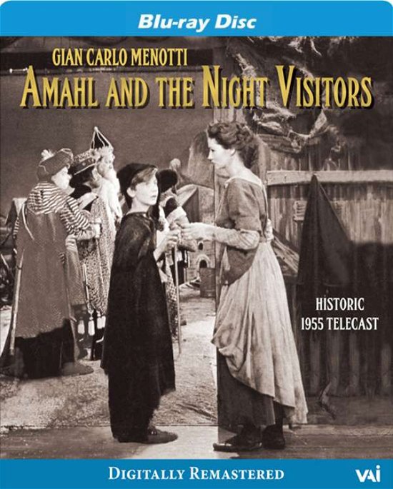 Cover for Menotti / Kuhlmann / Mciver / Schippers · Amahl &amp; the Night Visitors (Blu-ray) [Remastered edition] (2015)