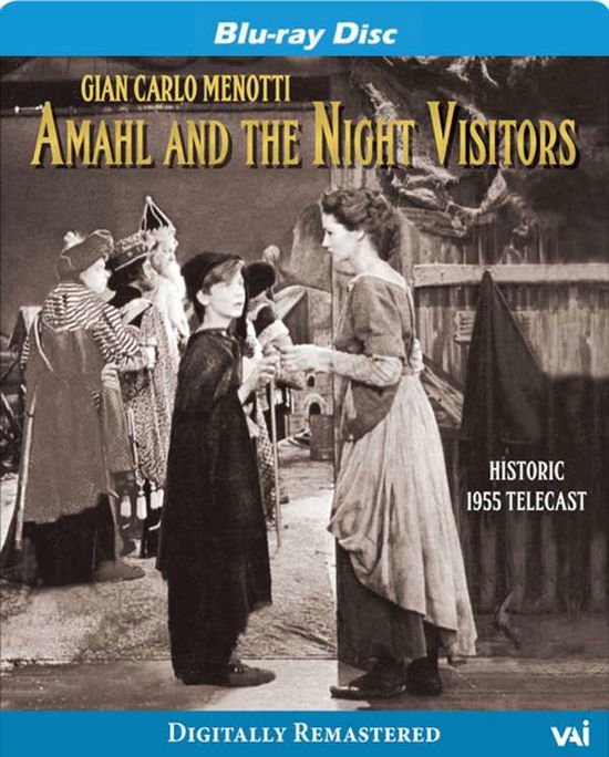 Cover for Menotti / Kuhlmann / Mciver / Schippers · Amahl &amp; the Night Visitors (Blu-ray) [Remastered edition] (2015)