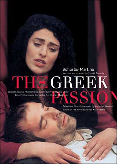 Cover for B. Martinu · Greek Passion (DVD) (2007)