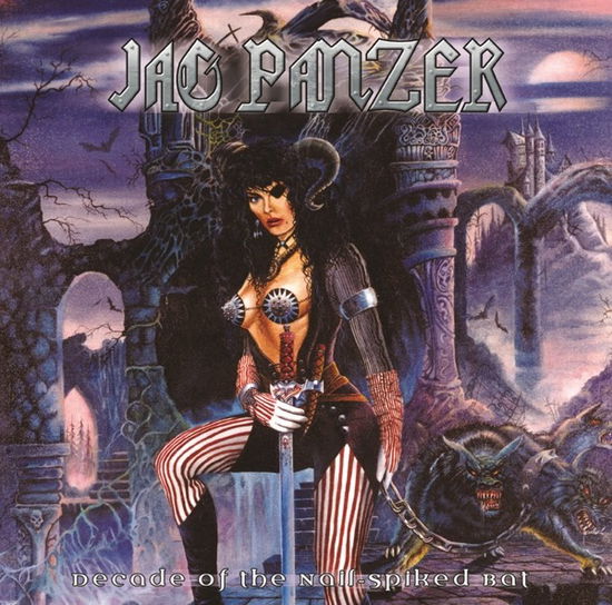 Cover for Jag Panzer · Decade Of The Nail-Spiked Bat (CD) (2023)