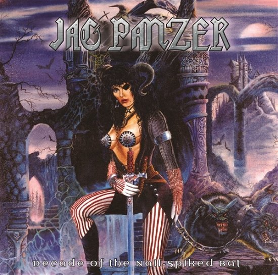 Cover for Jag Panzer · Decade of the Nail-spiked Bat (CD) (2023)