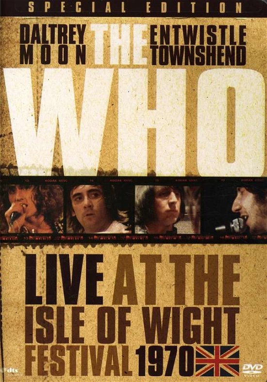 Cover for The Who · Live at the Isle of Wight (DVD) (2008)
