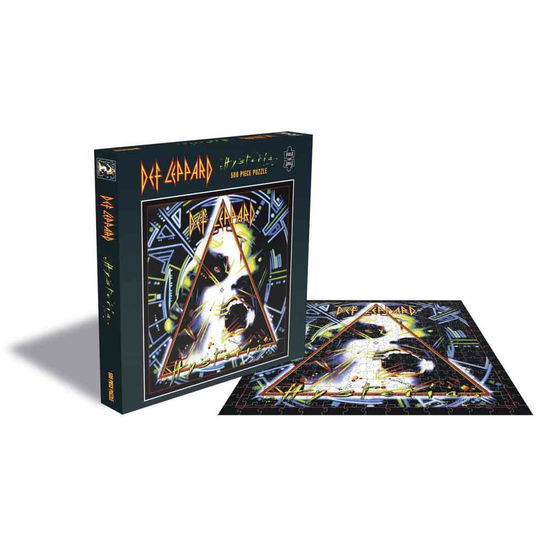 Def Leppard Hysteria (500 Piece Jigsaw Puzzle) - Def Leppard - Lautapelit - ZEE COMPANY - 0803343256499 - perjantai 24. huhtikuuta 2020