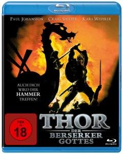 Cover for Johansson / Sheffer / Wuhrer / Bergin / Boraine · Thor-der Berserker Gottes (Blu-ray) (2015)