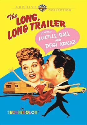 Cover for Long Long Trailer (1954) (DVD) (2018)