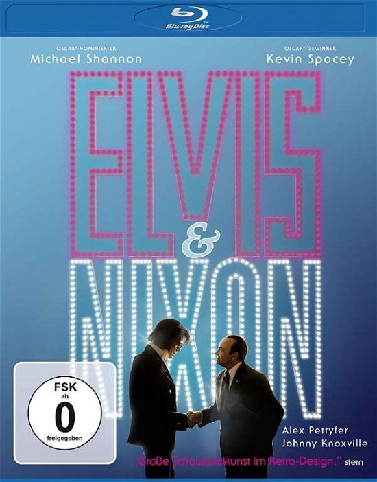 Cover for Elvis &amp; Nixon BD (Blu-ray) (2017)