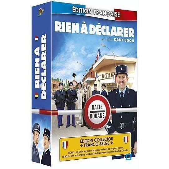 Cover for Rien a Declarer (Ed. Franco Belge Inclus 1dvd+1livret+un Protege-passeport) (DVD)