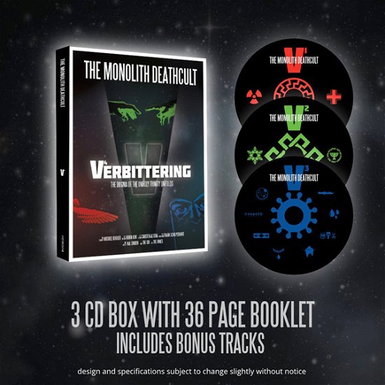 V4 - Verbittering - The Monolith Deathcult - Musiikki - HUMAN DETONATOR - 3663663009499 - perjantai 11. maaliskuuta 2022