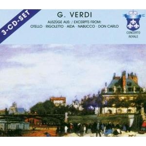Cover for Giuseppe Verdi · Otello / Nabucco / Aida (CD) (2015)