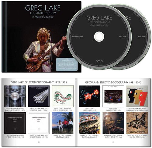 Cover for Greg Lake · The Anthology: A Musical Journ (CD) [Deluxe edition] (2020)