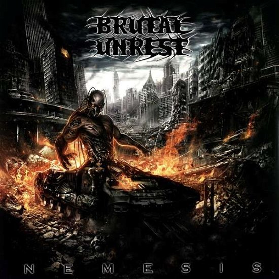 Cover for Brutal Unrest · Nemesis (Limited Coloured Vinyl Incl.cd) (LP) [Limited edition] (2012)