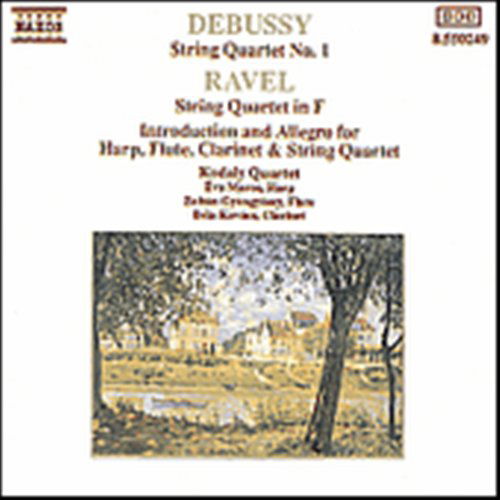 Cover for Kodaly Quartett / Maros/+ · DEBUSSY / RAVEL: String Quartets (CD) (1991)