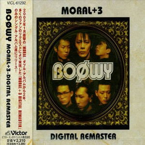 Moral+3 - Boowy - Music - VI - 4988002456499 - January 4, 2021