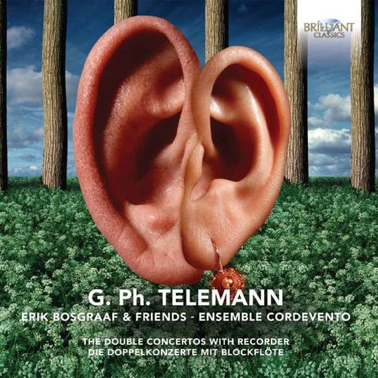 Double Concertos for Recorder - G.P. Telemann - Musiikki - BRILLIANT CLASSICS - 5028421952499 - torstai 8. syyskuuta 2016