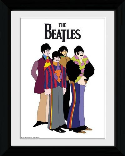 Cover for Poster - Framed · The Beatles - Yellow Submarine Group Framed Poster (Toys) (2023)