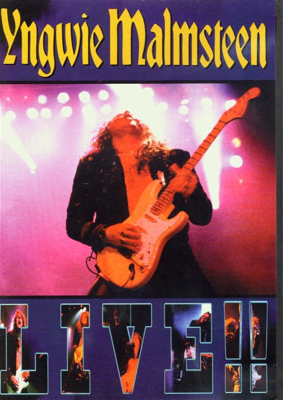 Cover for Yngwie Malmsteen · Live!!! (DVD) (2000)
