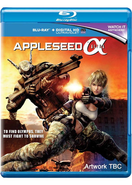 Cover for Appleseed Alpha (Blu-Ray) (2014)