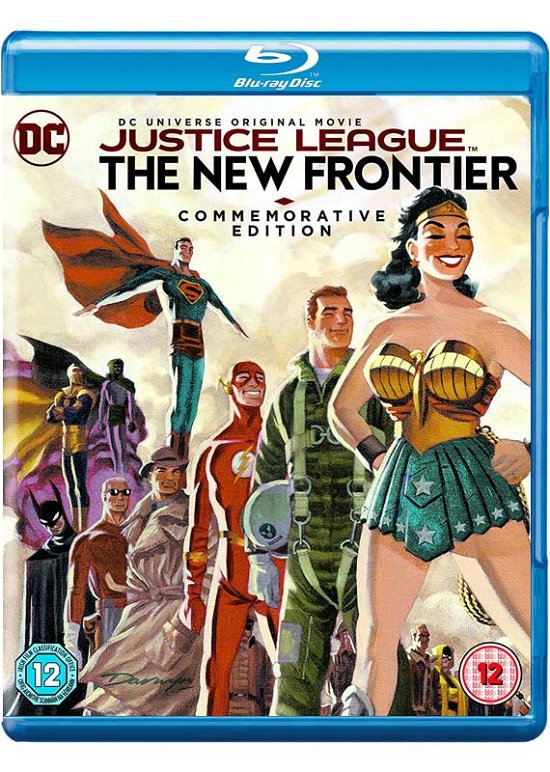 Cover for Justice League New Frontier Ce Bds · DC Universe Movie - Justice League - The New Frontier Commemorative Edition (Blu-ray) (2017)