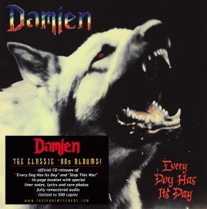 Cover for Damien · Every Dog Has Its Day (CD) (2024)