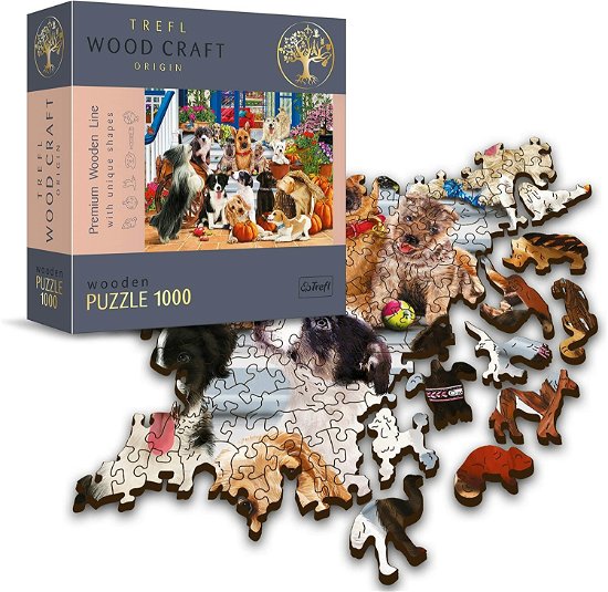 Cover for Trefl: Puzzle 1000 · Trefl: Puzzle 1000 - Doggy Friendship (Toys)