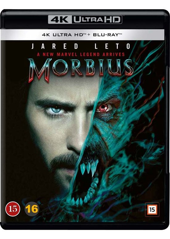 Cover for Morbius (4K Ultra HD/BD) (2022)