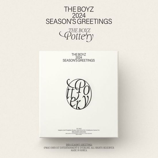 2024 Season's Greetings - The Boyz Pottery - THE BOYZ - Fanituote - Ist Ent. - 8809969063499 - maanantai 15. tammikuuta 2024