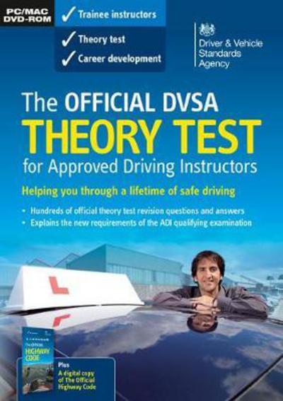 Cover for Driver and Vehicle Standards Agency · The official DVSA theory test for approved driving instructors [DVD] (PC) [2017 edition] (2017)