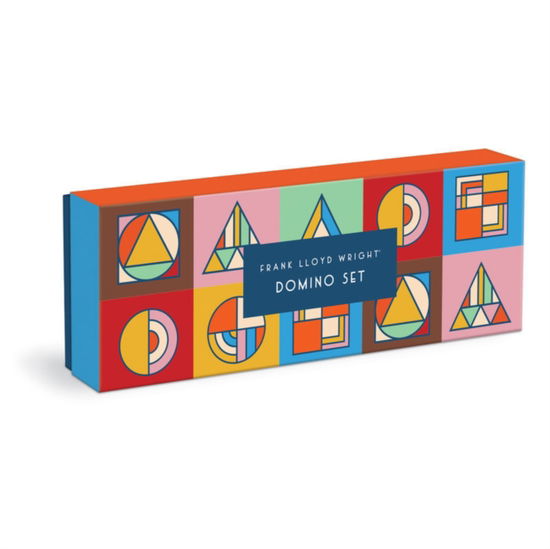 Frank Lloyd Wright Wood Domino Set - Galison - Board game - Galison - 9780735375499 - February 2, 2023