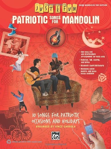 Cover for Alfred Publishing Staff · Jff Patriotic Songs for Mandolin (Sheet music) (2013)