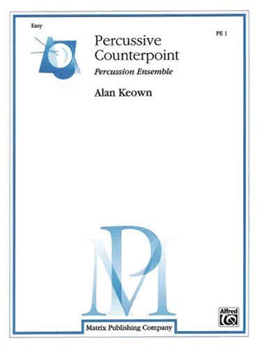 Cover for Alan · Percussive Counterpoint (Paperback Book) (2004)