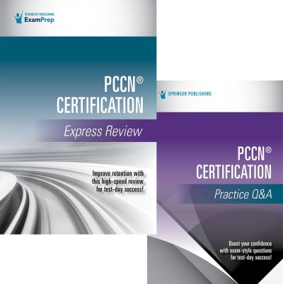 Cover for Springer Publishing Company · Pccn (r) Certification Express Review and Q&amp;A Set (Book) (2022)