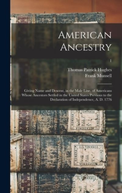 Cover for Frank 1857- Munsell · American Ancestry (Hardcover Book) (2021)