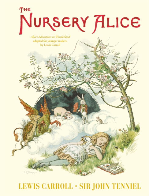 Cover for Lewis Carroll · The Nursery Alice (Hardcover bog) (2025)