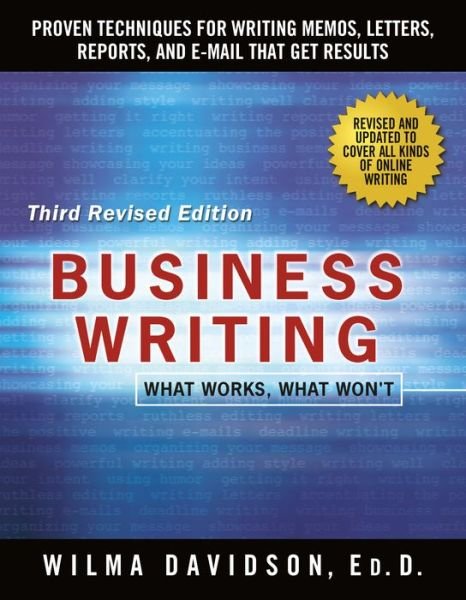 Cover for Wilma Davidson · Business Writing (Paperback Book) (2015)