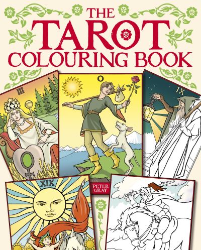 Cover for Peter Gray · The Tarot Colouring Book - Arcturus Creative Colouring (Paperback Bog) (2022)