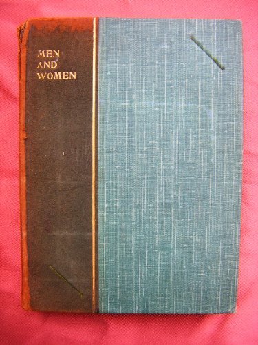 Cover for Robert Browning · Men and Women. by Robert Browning. (Innbunden bok) (1901)