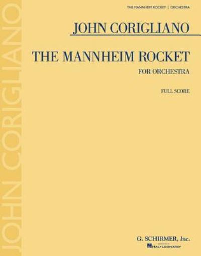 Cover for John Corigliano · John Corigliano - The Mannheim Rocket (Sheet music) (2011)